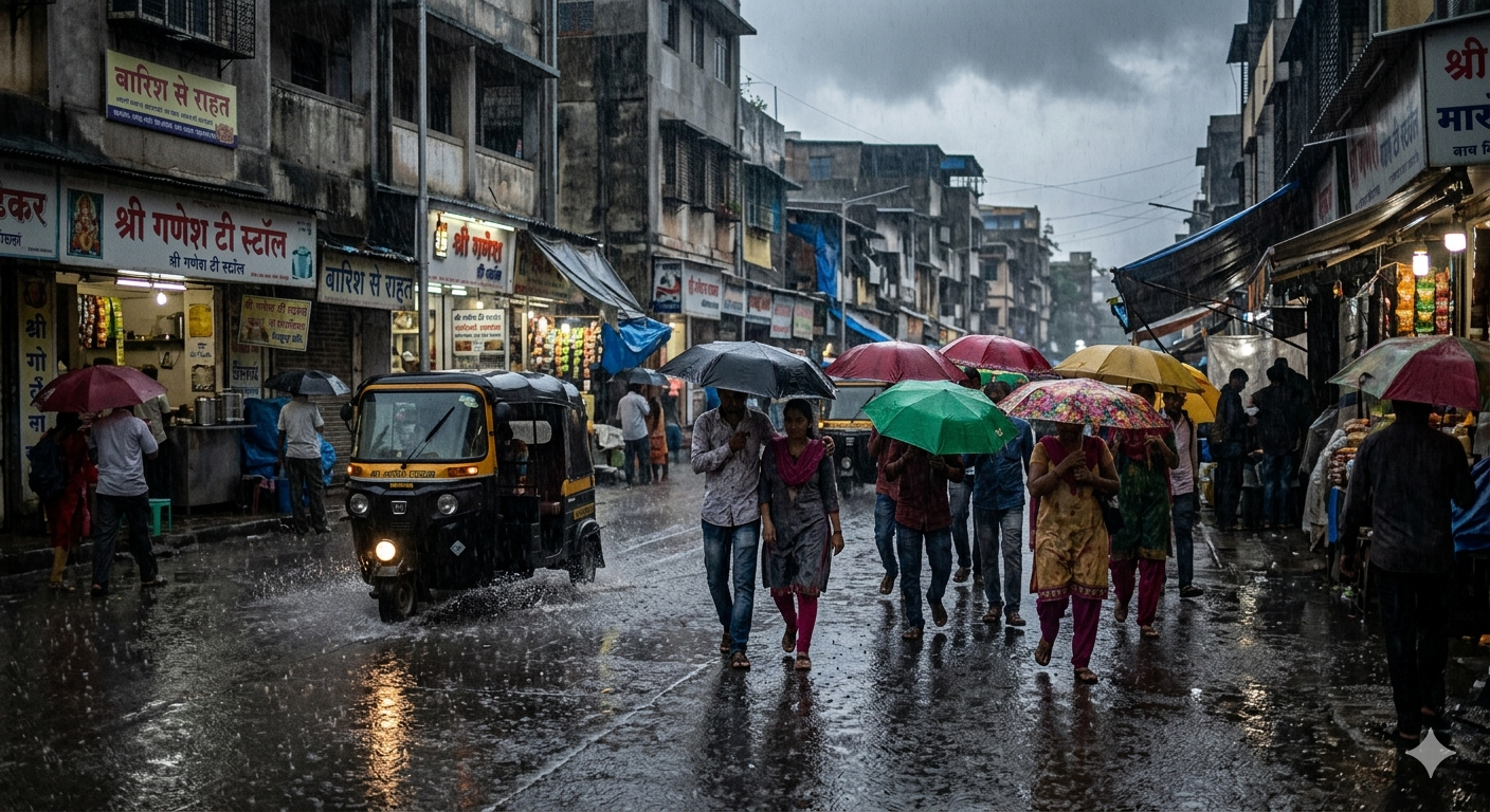 उत्तरप्रदेश के कई जिलों में भारी वर्षा और कई जिलों में ओलावृष्टि